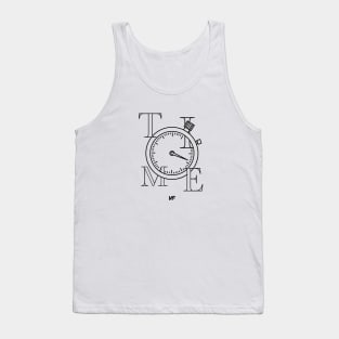 TIME (Black Logo) Tank Top